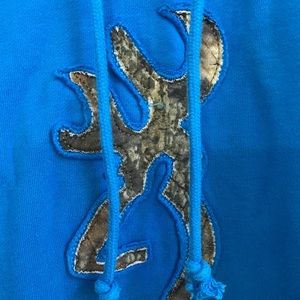 Browning Blue Hoodie
